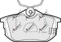 APEC braking PAD934 Комплект тормозных колодок, дисковый тормоз 