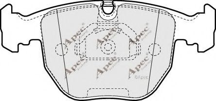 APEC braking PAD948 Тормозные колодки для BMW (Бмв) APEC braking PAD948 Тормозные колодки для BMW (Бмв)