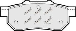 APEC braking PAD811 Комплект тормозных колодок, дисковый тормоз 
