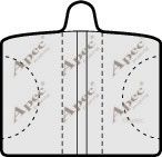 APEC braking PAD168 Тормозные колодки для SKODA (Шкода) APEC braking PAD168 Тормозные колодки для SKODA (Шкода)