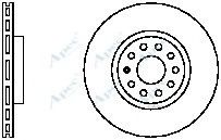 APEC braking DSK2338 Тормозной диск для AUDI TT (Ауди Тт) APEC braking DSK2338 Тормозной диск для AUDI TT (Ауди Тт)