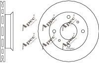 APEC braking DSK164 Тормозной диск для NISSAN PRIMERA (Ниссан Примера) APEC braking DSK164 Тормозной диск для NISSAN PRIMERA (Ниссан Примера)