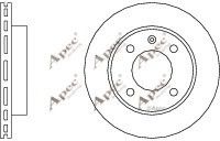 APEC braking DSK175 Тормозной диск для FORD FIESTA (Форд Фиэста) APEC braking DSK175 Тормозной диск для FORD FIESTA (Форд Фиэста)
