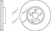 APEC braking DSK2093 Тормозной диск для TOYOTA (Тойота/тоета)