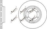 APEC braking DSK597 Тормозной диск для MITSUBISHI MONTERO (Митсубиши/митсубиси Монтэро) APEC braking DSK597 Тормозной диск для MITSUBISHI MONTERO (Митсубиши/митсубиси Монтэро)