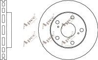 APEC braking DSK661 Тормозной диск для TOYOTA PICNIC (Тойота/тоета Пикник) APEC braking DSK661 Тормозной диск для TOYOTA PICNIC (Тойота/тоета Пикник)