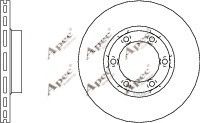 APEC braking DSK733 Тормозной диск для MITSUBISHI MONTERO (Митсубиши/митсубиси Монтэро) APEC braking DSK733 Тормозной диск для MITSUBISHI MONTERO (Митсубиши/митсубиси Монтэро)
