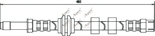 APEC braking HOS3016 Тормозной шланг для VOLKSWAGEN CADDY II (Фольксваген Кадди 2) APEC braking HOS3016 Тормозной шланг для VOLKSWAGEN CADDY II (Фольксваген Кадди 2)