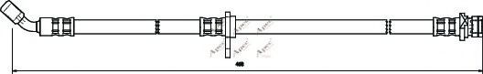 APEC braking HOS3186 Тормозной шланг для HONDA CIVIC V (Хонда Цивик 5) APEC braking HOS3186 Тормозной шланг для HONDA CIVIC V (Хонда Цивик 5)