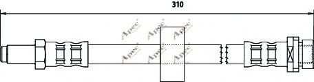APEC braking HOS3202 Тормозной шланг для FORD (Форд) APEC braking HOS3202 Тормозной шланг для FORD (Форд)