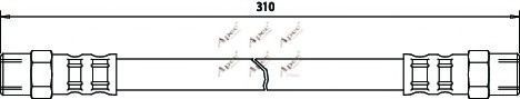 APEC braking HOS3359 Тормозной шланг для BMW 5 (Бмв 5) APEC braking HOS3359 Тормозной шланг для BMW 5 (Бмв 5)