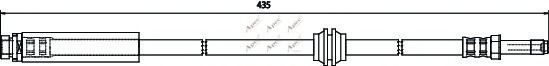 APEC braking HOS3705 Тормозной шланг для FORD (Форд) APEC braking HOS3705 Тормозной шланг для FORD (Форд)