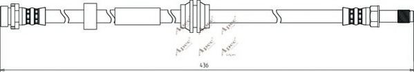 APEC braking HOS3796 Тормозной шланг для FORD (Форд) APEC braking HOS3796 Тормозной шланг для FORD (Форд)