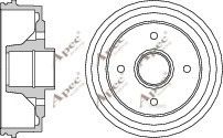 APEC braking DRM9168 Тормозной барабан для DACIA SANDERO (Дача Сандэро) APEC braking DRM9168 Тормозной барабан для DACIA SANDERO (Дача Сандэро)