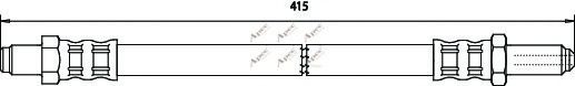 APEC braking HOS3143 Тормозной шланг для JAGUAR VANDEN PLAS (Ягуар Vандэн плас) APEC braking HOS3143 Тормозной шланг для JAGUAR VANDEN PLAS (Ягуар Vандэн плас)