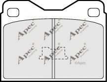 APEC braking PAD272 Тормозные колодки для AUDI 100 (Ауди 100) APEC braking PAD272 Тормозные колодки для AUDI 100 (Ауди 100)
