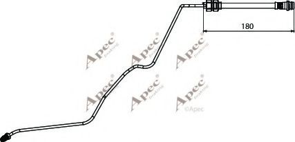 APEC braking HOS3921 Тормозной шланг для FORD (Форд) APEC braking HOS3921 Тормозной шланг для FORD (Форд)