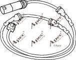 APEC braking WIR5278 Указатель износа, накладка тормозной колодки для BMW (Бмв) APEC braking WIR5278 Указатель износа, накладка тормозной колодки для BMW (Бмв)