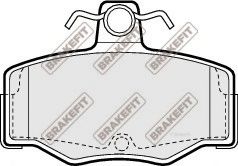 APEC braking PD3012 Комплект тормозных колодок, дисковый тормоз 