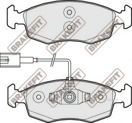 APEC braking PD3285 Тормозные колодки для FIAT 500 (Фиат 500) APEC braking PD3285 Тормозные колодки для FIAT 500 (Фиат 500)