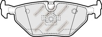 APEC braking PD3008 Тормозные колодки для BMW (Бмв) APEC braking PD3008 Тормозные колодки для BMW (Бмв)
