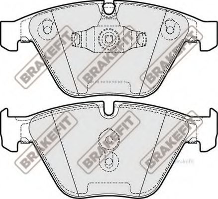 APEC braking PD3238 Тормозные колодки для BMW (Бмв) APEC braking PD3238 Тормозные колодки для BMW (Бмв)
