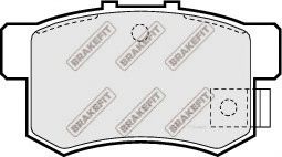 APEC braking PD3010 Комплект тормозных колодок, дисковый тормоз 