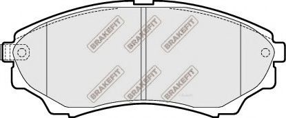 APEC braking PD3152 Тормозные колодки для FORD RANGER (Форд Рангэр) APEC braking PD3152 Тормозные колодки для FORD RANGER (Форд Рангэр)