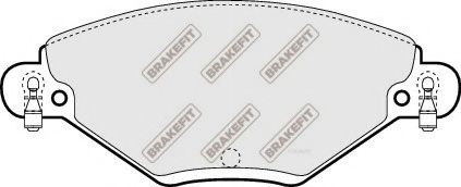 APEC braking PD3145 Тормозные колодки для CITROëN (Cитроëн) APEC braking PD3145 Тормозные колодки для CITROëN (Cитроëн)