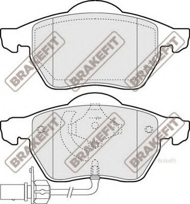 APEC braking PD3015 Тормозные колодки для VOLKSWAGEN (Фольксваген) APEC braking PD3015 Тормозные колодки для VOLKSWAGEN (Фольксваген)