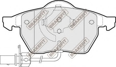 APEC braking PD3016 Тормозные колодки для VOLKSWAGEN (Фольксваген) APEC braking PD3016 Тормозные колодки для VOLKSWAGEN (Фольксваген)