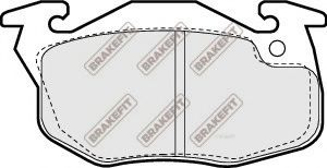 APEC braking PD3002 Комплект тормозных колодок, дисковый тормоз 