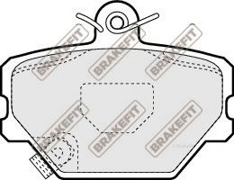 APEC braking PD3174 Тормозные колодки для SMART (Смарт) APEC braking PD3174 Тормозные колодки для SMART (Смарт)