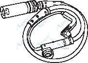 APEC braking WIR5152 Указатель износа, накладка тормозной колодки для BMW (Бмв) APEC braking WIR5152 Указатель износа, накладка тормозной колодки для BMW (Бмв)