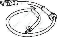 APEC braking WIR5166 Указатель износа, накладка тормозной колодки для PORSCHE BOXSTER (Порше Боxстэр) APEC braking WIR5166 Указатель износа, накладка тормозной колодки для PORSCHE BOXSTER (Порше Боxстэр)