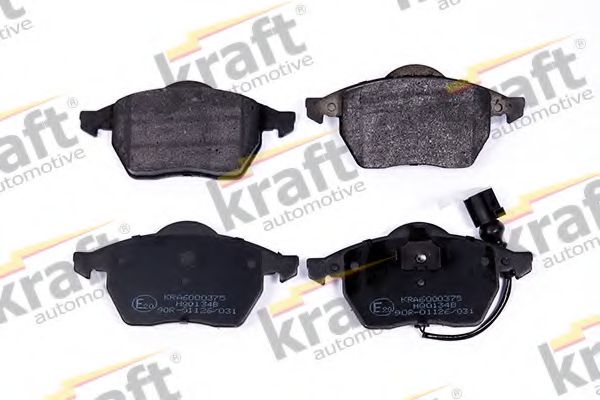 KRAFT AUTOMOTIVE 6000375 Тормозные колодки для VOLKSWAGEN (Фольксваген) KRAFT AUTOMOTIVE 6000375 Тормозные колодки для VOLKSWAGEN (Фольксваген)