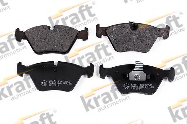 KRAFT AUTOMOTIVE 6002660 Тормозные колодки для BMW (Бмв) KRAFT AUTOMOTIVE 6002660 Тормозные колодки для BMW (Бмв)