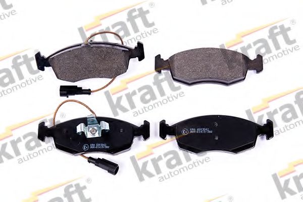 KRAFT AUTOMOTIVE 6003061 Тормозные колодки для FIAT 500 (Фиат 500) KRAFT AUTOMOTIVE 6003061 Тормозные колодки для FIAT 500 (Фиат 500)