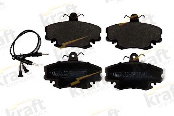 KRAFT AUTOMOTIVE 6005130 Тормозные колодки для PEUGEOT 205 II (Пежо 205 2) KRAFT AUTOMOTIVE 6005130 Тормозные колодки для PEUGEOT 205 II (Пежо 205 2)