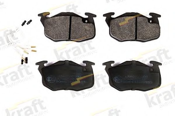 KRAFT AUTOMOTIVE 6005500 Тормозные колодки для PEUGEOT 205 II (Пежо 205 2) KRAFT AUTOMOTIVE 6005500 Тормозные колодки для PEUGEOT 205 II (Пежо 205 2)