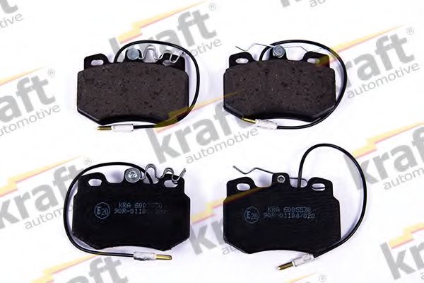 KRAFT AUTOMOTIVE 6005530 Тормозные колодки для PEUGEOT 205 II (Пежо 205 2) KRAFT AUTOMOTIVE 6005530 Тормозные колодки для PEUGEOT 205 II (Пежо 205 2)