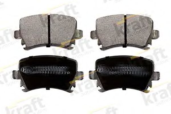 KRAFT AUTOMOTIVE 6010090 Тормозные колодки для AUDI TT (Ауди Тт) KRAFT AUTOMOTIVE 6010090 Тормозные колодки для AUDI TT (Ауди Тт)