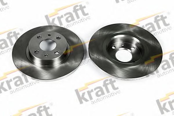 KRAFT AUTOMOTIVE 6043130 Тормозной диск для FIAT 500 C (Фиат 500 c) KRAFT AUTOMOTIVE 6043130 Тормозной диск для FIAT 500 C (Фиат 500 c)