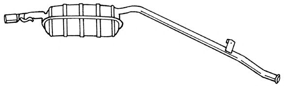 SIGAM 12601 Глушитель выхлопных газов конечный для FIAT PANDA (Фиат Панда) SIGAM 12601 Глушитель выхлопных газов конечный для FIAT PANDA (Фиат Панда)