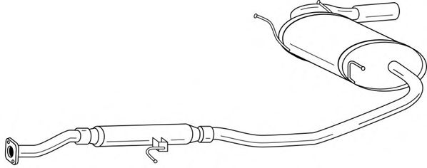 SIGAM 34620 Глушитель выхлопных газов конечный для MAZDA MX-5 I (Мазда Мx-5 и) SIGAM 34620 Глушитель выхлопных газов конечный для MAZDA MX-5 I (Мазда Мx-5 и)
