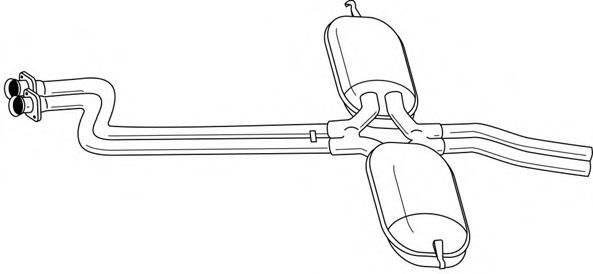 SIGAM 35403 Средний глушитель выхлопных газов для MERCEDESBENZ (Мерседес бенц) SIGAM 35403 Средний глушитель выхлопных газов для MERCEDESBENZ (Мерседес бенц)