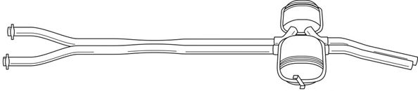 SIGAM 35404 Средний глушитель выхлопных газов для MERCEDESBENZ (Мерседес бенц) SIGAM 35404 Средний глушитель выхлопных газов для MERCEDESBENZ (Мерседес бенц)