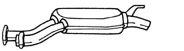 SIGAM 35416 Средний глушитель выхлопных газов для MERCEDESBENZ (Мерседес бенц) SIGAM 35416 Средний глушитель выхлопных газов для MERCEDESBENZ (Мерседес бенц)