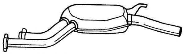 SIGAM 35417 Средний глушитель выхлопных газов для MERCEDESBENZ (Мерседес бенц) SIGAM 35417 Средний глушитель выхлопных газов для MERCEDESBENZ (Мерседес бенц)