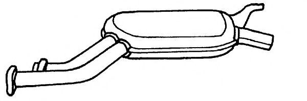 SIGAM 35418 Средний глушитель выхлопных газов для MERCEDESBENZ (Мерседес бенц) SIGAM 35418 Средний глушитель выхлопных газов для MERCEDESBENZ (Мерседес бенц)